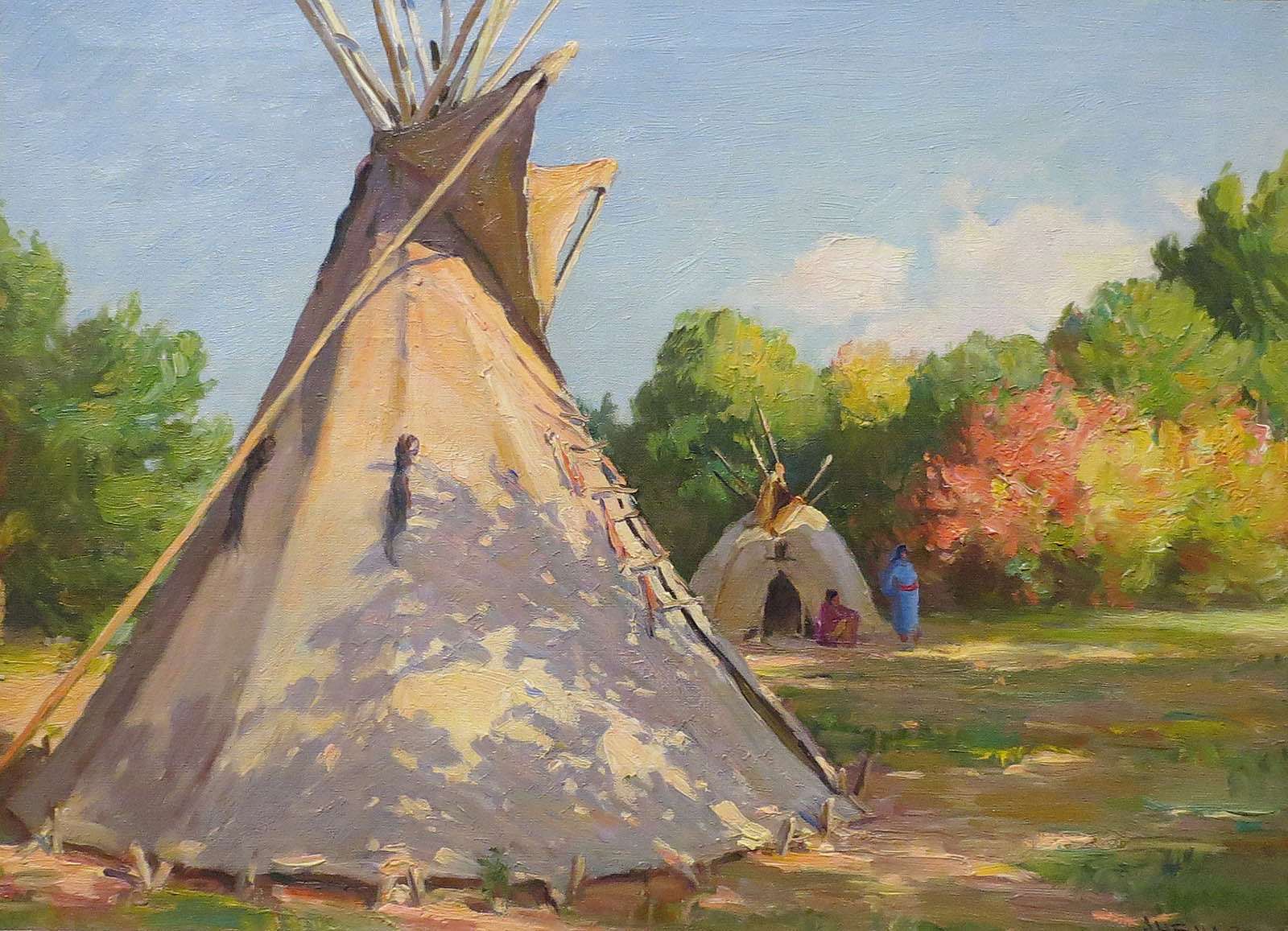 Cheyenne Teepee, Lame Deer, Montana